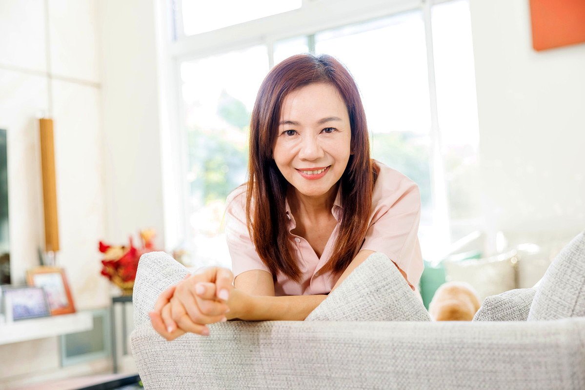 鄒開蓮退休後受訪照片